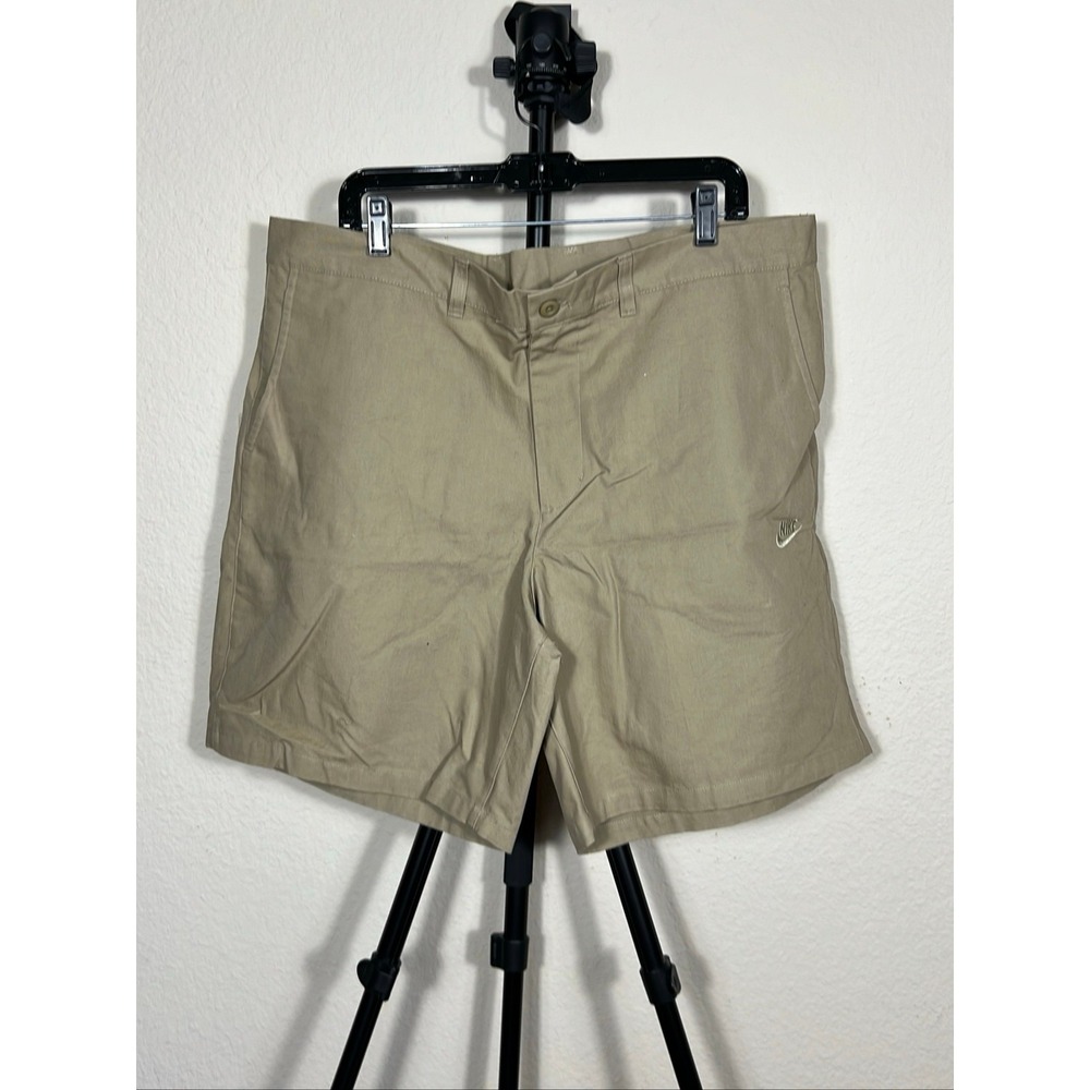 Nike Men's Shorts Size 38 Tan Regular Fit New With Tags Casual Athletic Golf